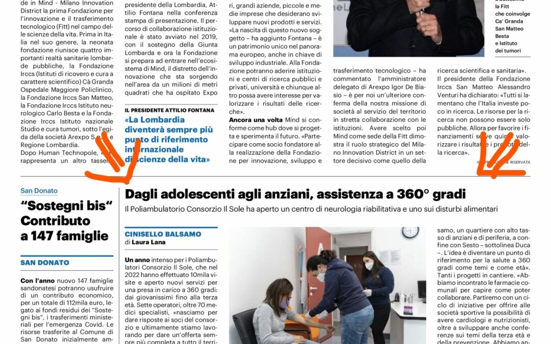 Assistenza a 360° per gli Ambulatori del Consorzio il Sole